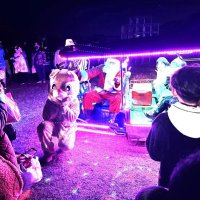 子どもたちを喜ばせた「トゥクトゥクサンタ」
