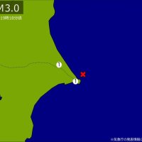 【速報】関東で地震　Ｍ３．０　震源は千葉県東方沖　地震が及んだ地域人口１４万人