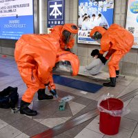 鉄道テロ備え合同訓練　新鎌ケ谷駅　乗り入れ３社７０人