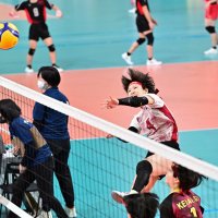 エースの戦い終わる　敬愛学園・永盛　春の高校バレー