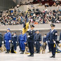 千葉県民の期待に応える県警へ　本部長「治安課題が山積」　年頭視閲・署長会議