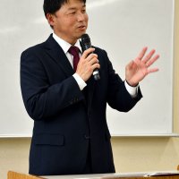 変革もたらす原動力に　宇井伸征氏（４８）無新　【多古町長選　立候補者の横顔】