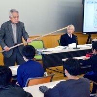 長南町遺族会「戦争考える機会に」　小学校で初の語り部授業　機銃掃射や食糧難伝える