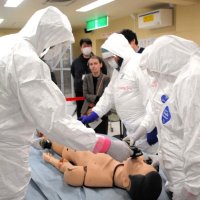放射線災害発生に備え　ウクライナ医師らが研修　千葉市の量子科学技術研究開発機構　「原発事故は身近な懸念」