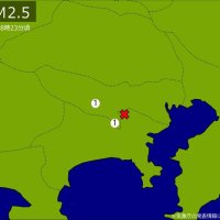 【速報】関東で地震　Ｍ２．５　震源は神奈川県東部　地震が及んだ地域人口９８万人