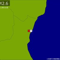 【速報】関東で地震　Ｍ2.6　震源は茨城県北部　地震が及んだ地域人口16万人