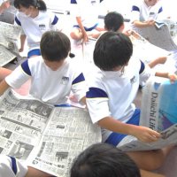 新聞に親しむこと目標に　市原市立三和中学校　【ＮＩＥ報告　千葉県内実践校の取り組み】