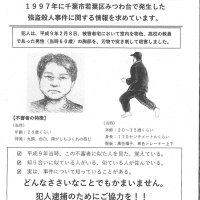 ２９年前の強盗殺人事件の情報提供を求めて１３日に配られたビラ
