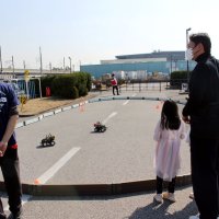 最新技術の車両展示　損保ジャパンがフェスタ