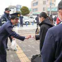 入試日に受験生見守り　駅や電車内で痴漢防止活動　銚子