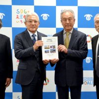 市原・谷島野地区　住民が課題解決へ「構想」　市長へ提出　道路拡幅、排水・公園整備　官民協働で実現目指す