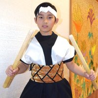 元気や感動を届ける　和太鼓団体で日本一　船橋市立小室小４年　星川颯太さん（９）　【ひと模様】