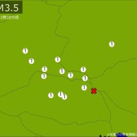 【速報】関東で地震　Ｍ３．５　震源は埼玉県北部　地震が及んだ地域人口１９３万人