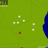 【速報】関東で地震　Ｍ３．１　震源は茨城県南部　地震が及んだ地域人口９４万人