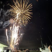 教訓刻み「祈りの花火」　追悼の１００発、夜空焦がす　富津　【東日本大震災ちば１５年】