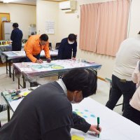 思いのまま、カラフルに　障害者らタペストリー制作　２４日から展示　船橋