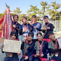 優勝した女子のちはら台南中