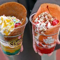 ベースとソース、トッピングから一つずつ選んで好みの組み合わせで食べられる「パルパルーザ・パルフェ」