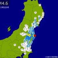 【速報】関東・東北で地震　Ｍ４・６　最大震度４　震源は福島県沖　地震が及んだ地域人口851万人