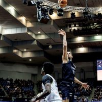 Ａ千葉－仙台　第２クオーター、シュートを決めるポーター＝千葉ポートアリーナ