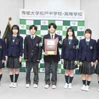 優れた応援で「優秀賞」　センバツ出場の専大松戸　２４００人スタンドから後押し