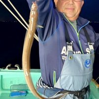 木更津沖で釣り上げたアナゴ（写真は「守山丸」提供）