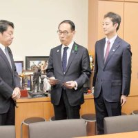 税収の偏在「看過し得ない水準」　熊谷千葉県知事ら３県知事、自民党税調に是正要望