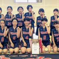 女子優勝の東庄ＭＢＣ