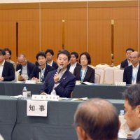 熊谷知事、千葉県人口減に危機感　少子化対策最重視を