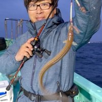 木更津沖で釣り上げたアナゴ（写真は「守山丸」提供）