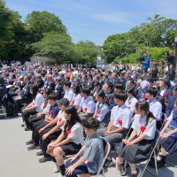 式典には関係者ら約３００人が参列した＝１日、千葉市中央区の亥鼻公園